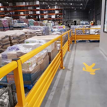 Pallet Racking Solutions Safety Barriers