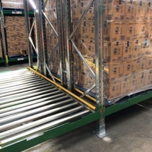 pallet live racking feature