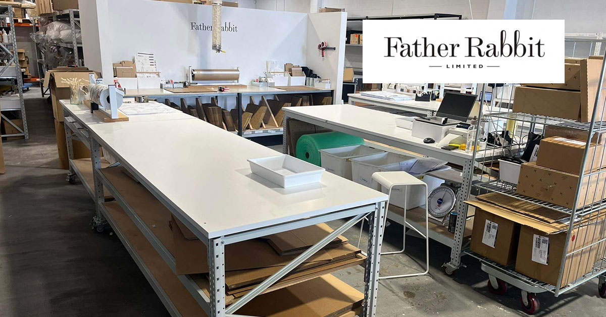 Father Rabbit Case Study - Pallet Racking Solutions