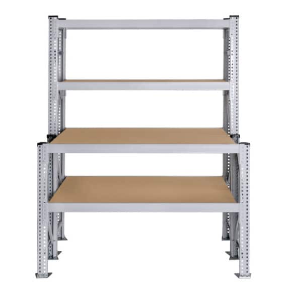 WORKBENCH WITH BACK SHELF 920W X 900H / 1800H | Pallet Racking Solutions